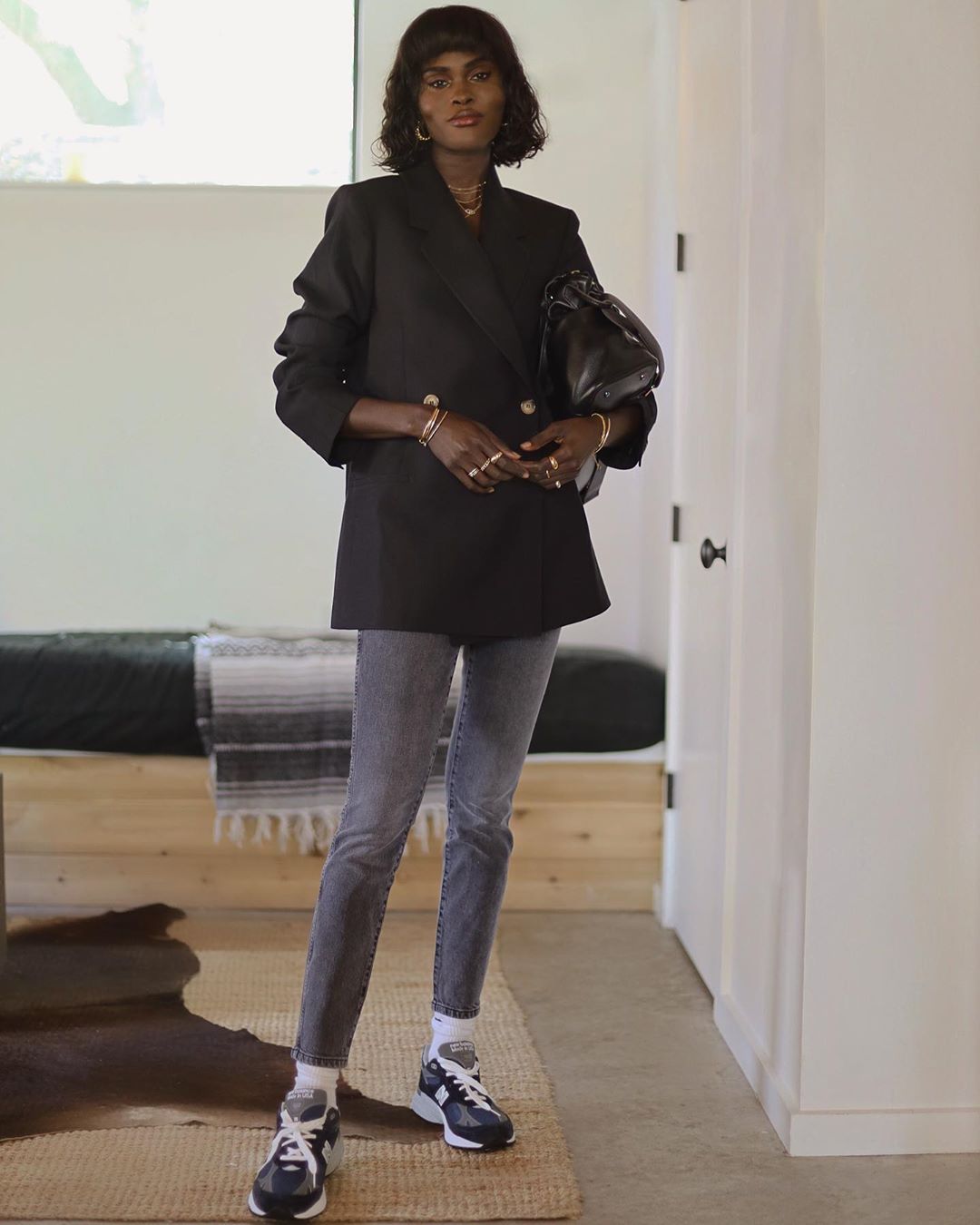 This Model-Off-Duty Look Is Perfect for Working From Home