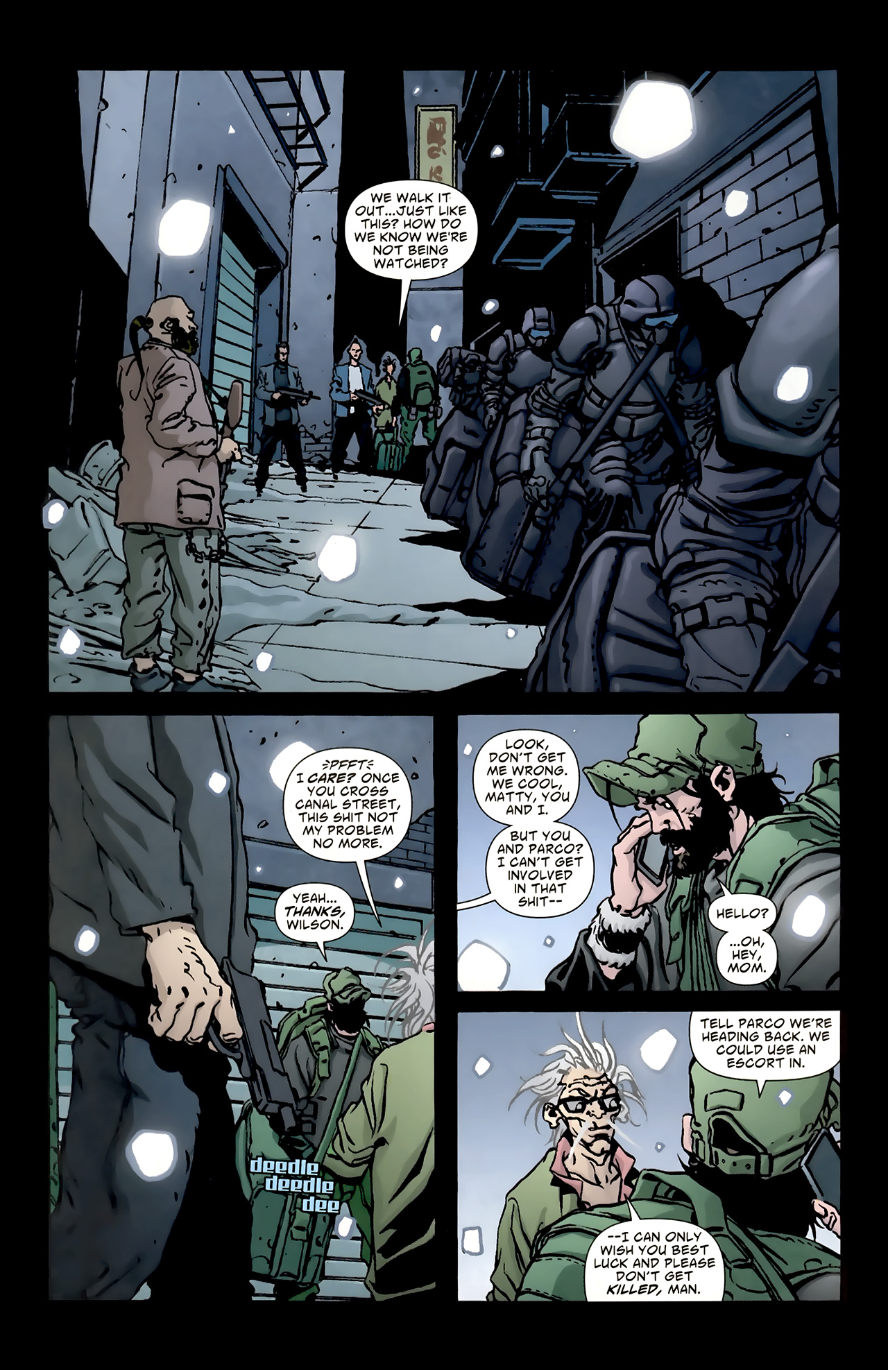 Read online DMZ (2006) comic -  Issue #38 - 16