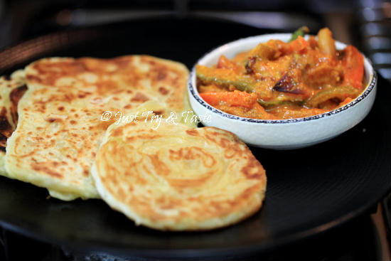 Resep Homemade Roti Canai (Paratha) JTT