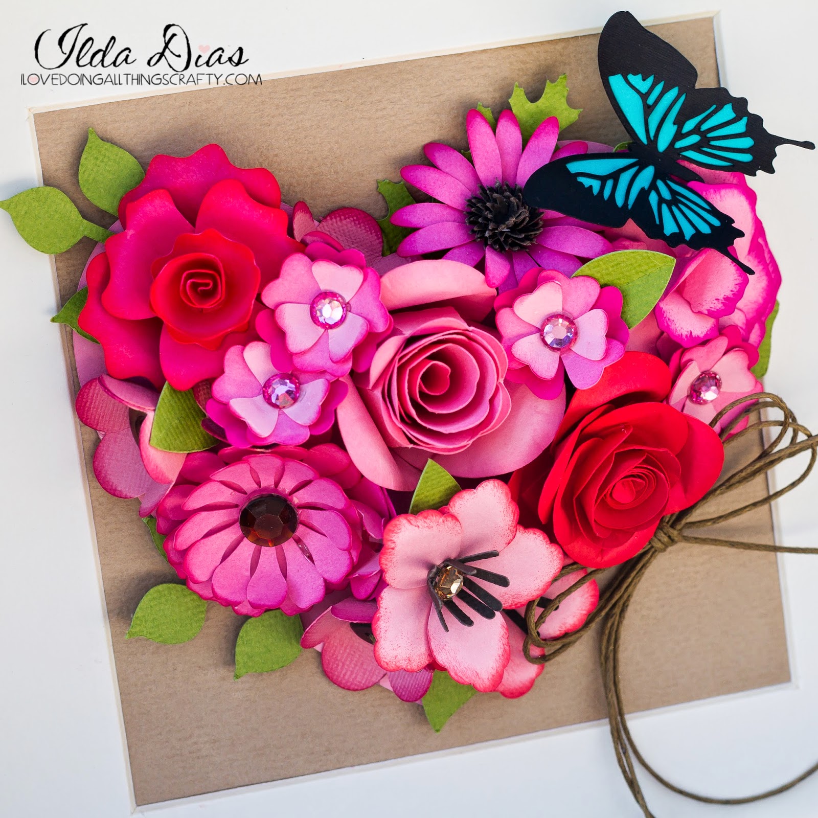 Shadow Box Flower SVG