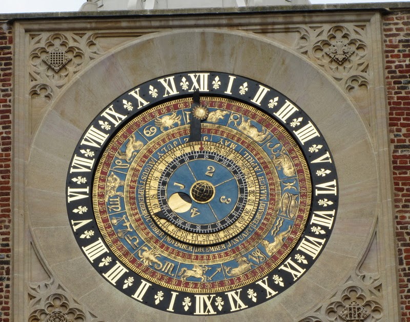 Two Nerdy History Girls: Hampton Court Palace—the Astronomical Clock &  other things