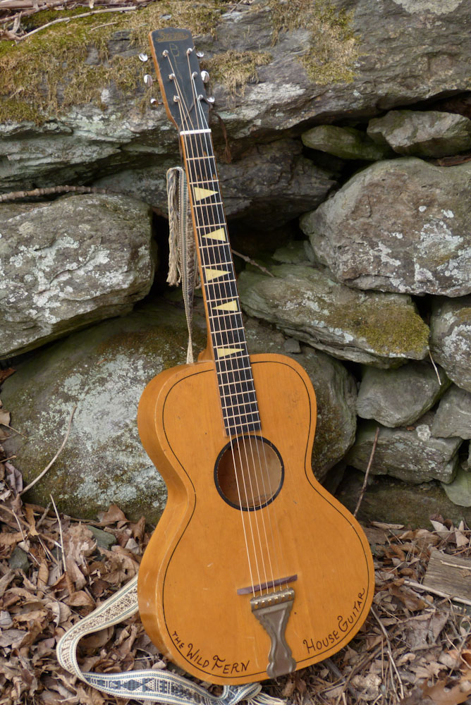 1950s Unitedmade "Sylvia" Tailpiece Parlor Guitar