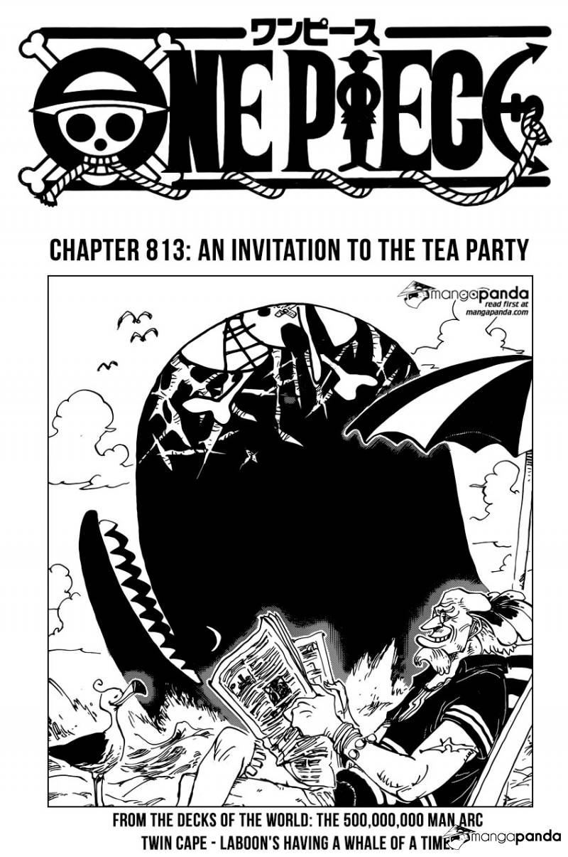 One Piece Ch.813: An Invitation to the Tea Party