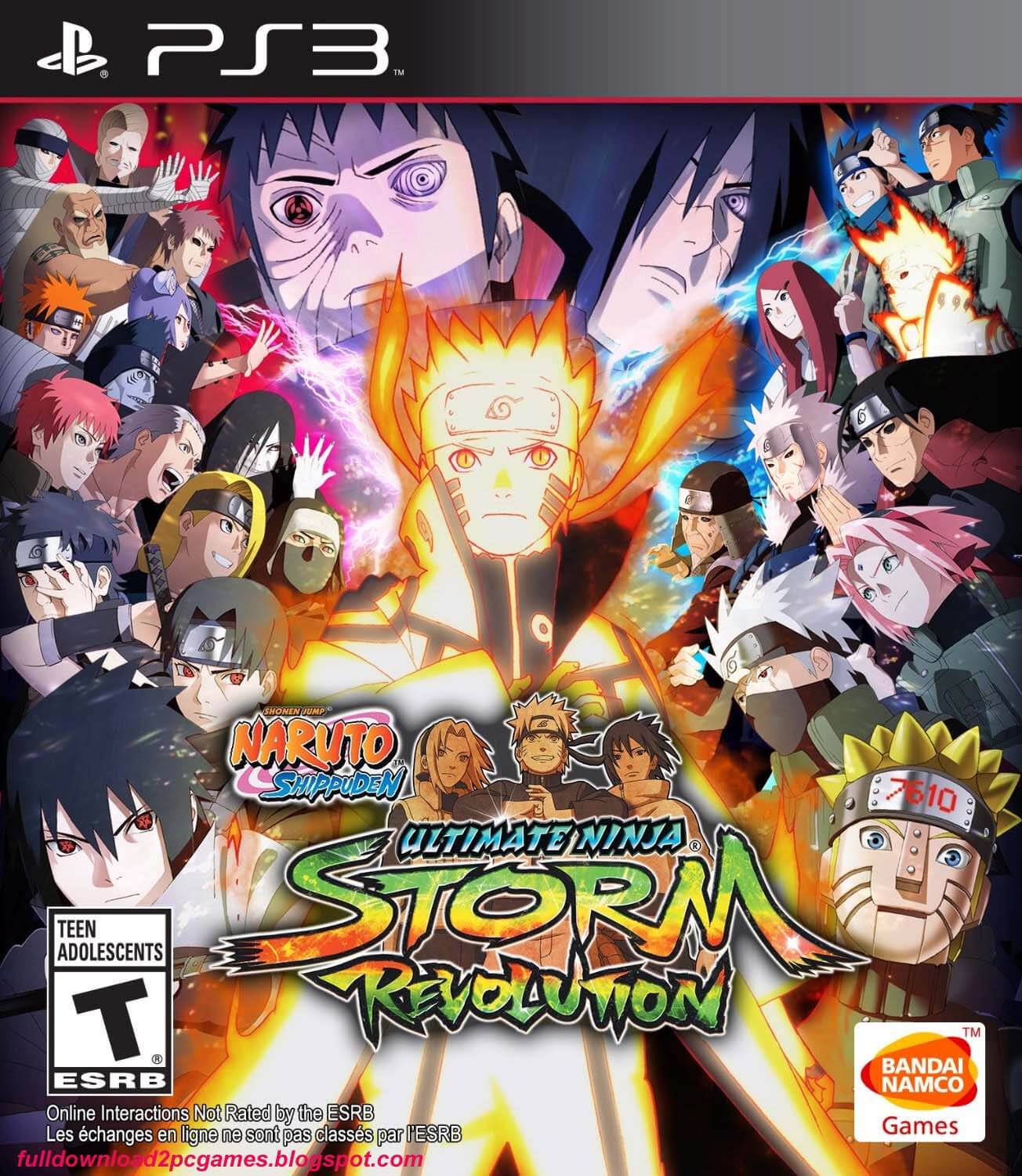 Naruto SHIPPUDEN Ultimate Ninja Storm Revolution Free Download PC Game ...