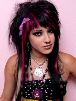 emo scene hair prom hairstyles
