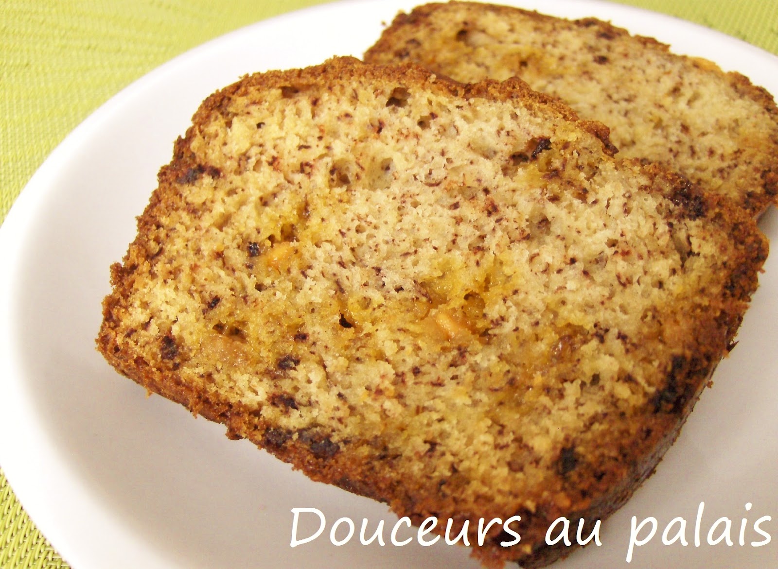 Le meilleur pain aux bananes, chocolat et caramel