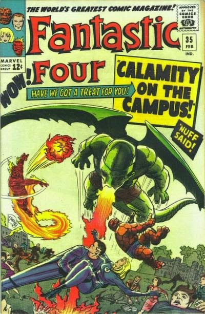 Fantastic Four #35, Dragon Man and Diablo