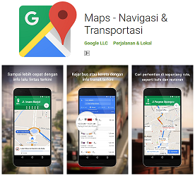 Aplikasi Navigasi Terbaik Google Maps
