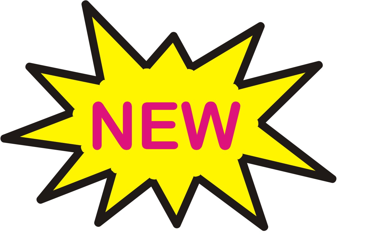 clipart that says new - photo #1