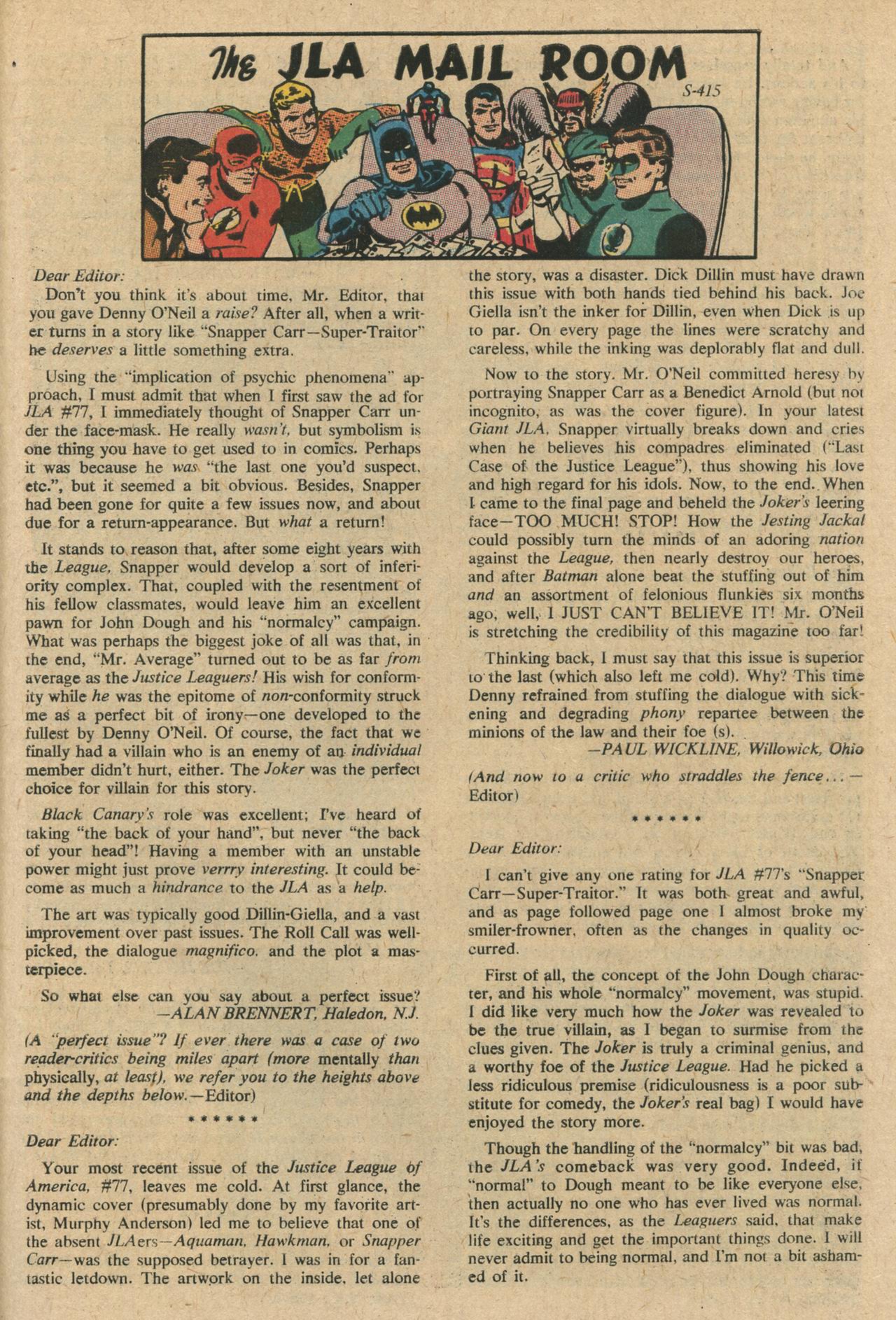 Justice League of America (1960) 80 Page 30
