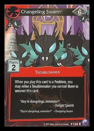 My Little Pony Changeling Swarm Canterlot Nights CCG Card