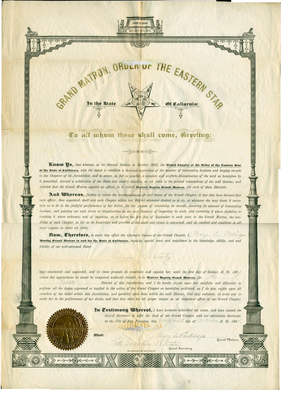 Who Knew? Eastern Star