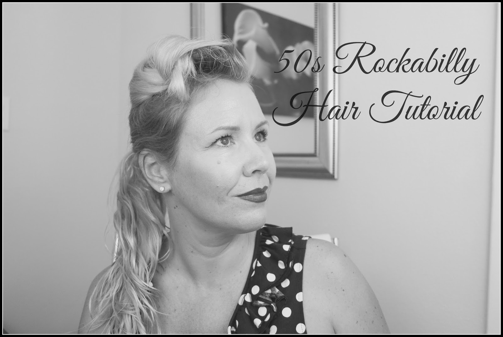 Rockabilly Pinup Girl Hair Tutorial