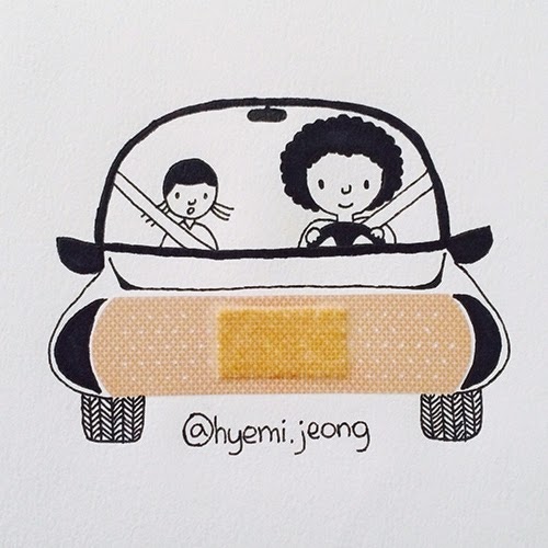 02-Car-Hyemi-Jeong-Everyday-Things-to-Draw-With-www-designstack-co