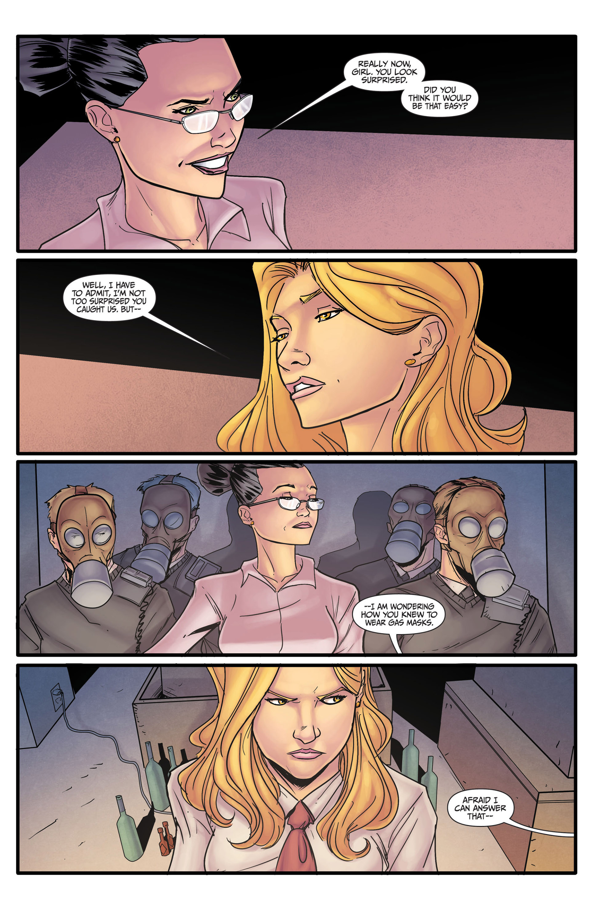 Read online Morning Glories comic -  Issue # _TPB 1 - 133