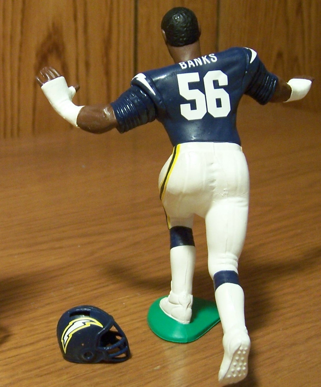 kennerstartinglineup 1989 Chip Banks unreleased prototype