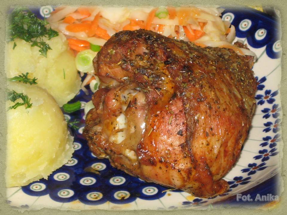 Domowa Kuchnia Aniki Pieczone Udko Z Indyka