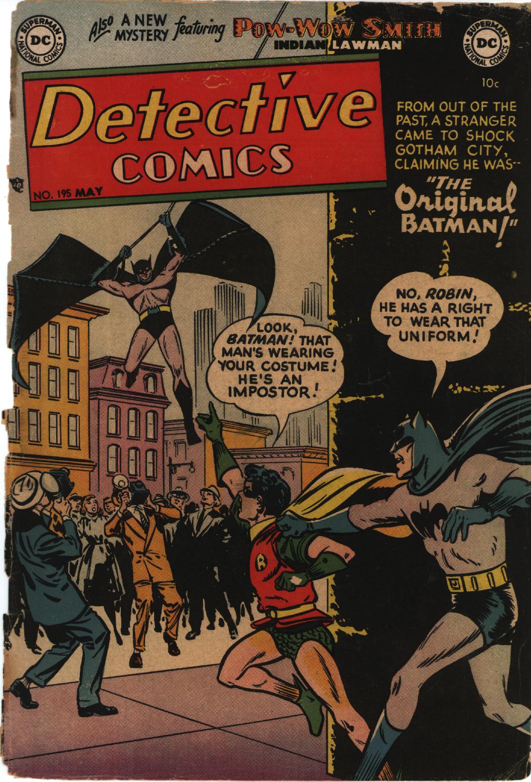 Detective Comics (1937) 195 Page 0