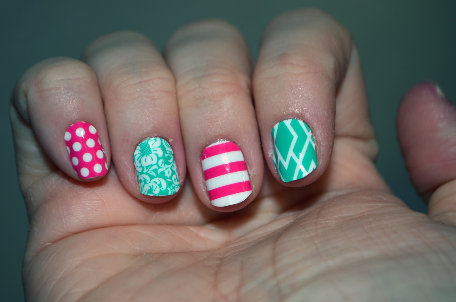 My Nail Polish Is Poppin' Jamberry Nail Stickers