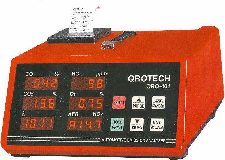 Gas analyzer QROTECH (Bensin) scanner mobil universal harga obral