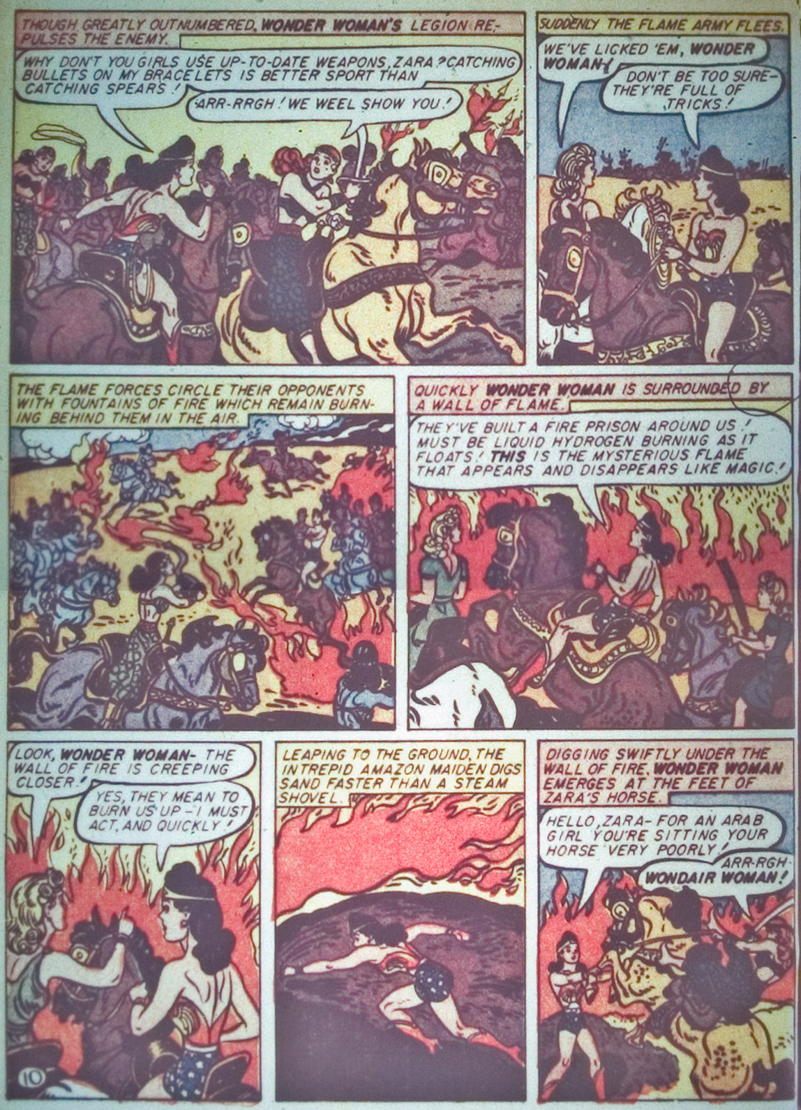 Read online Comic Cavalcade comic -  Issue #5 - 12