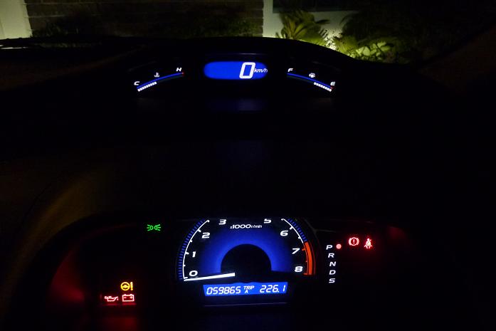 Honda Civic Dashboard Lights Suddenly All On