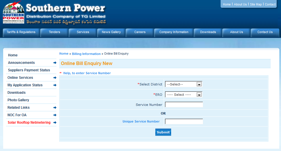 Electricity Online Electricity Bill Payment Hyderabad
