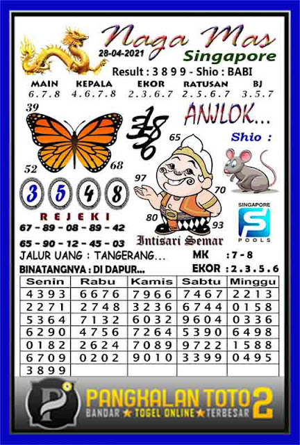 Syair Sdy Rabu 28 April 2021