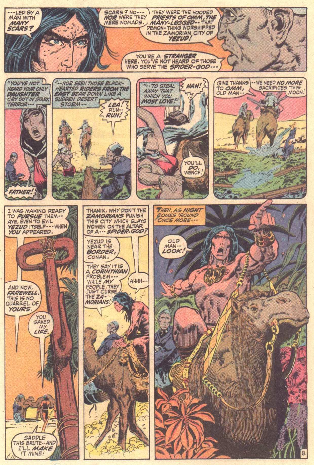 Read online Conan the Barbarian (1970) comic -  Issue #13 - 9