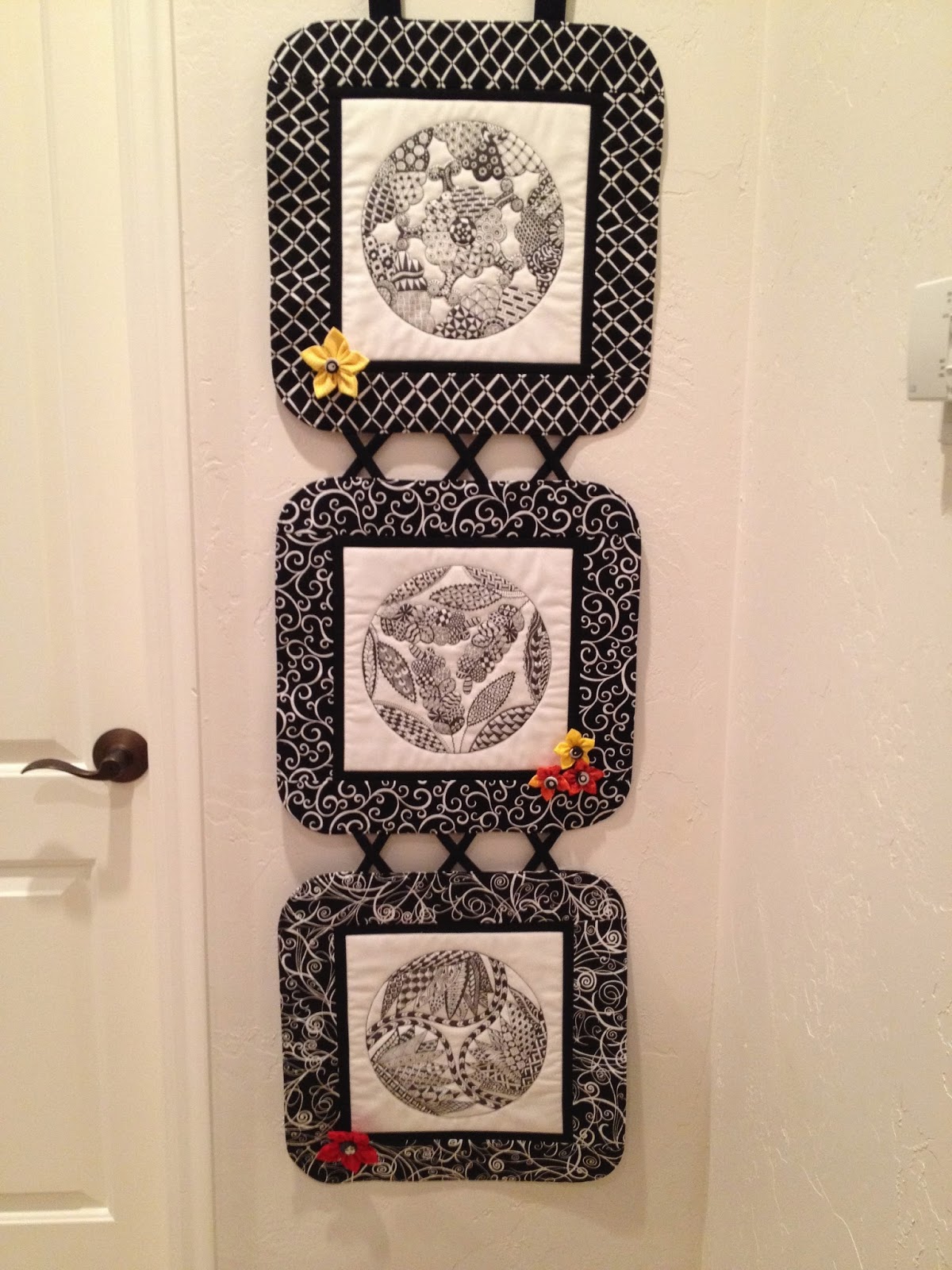 Sew Fun 2 Quilt Zentangle Wall Hanging
