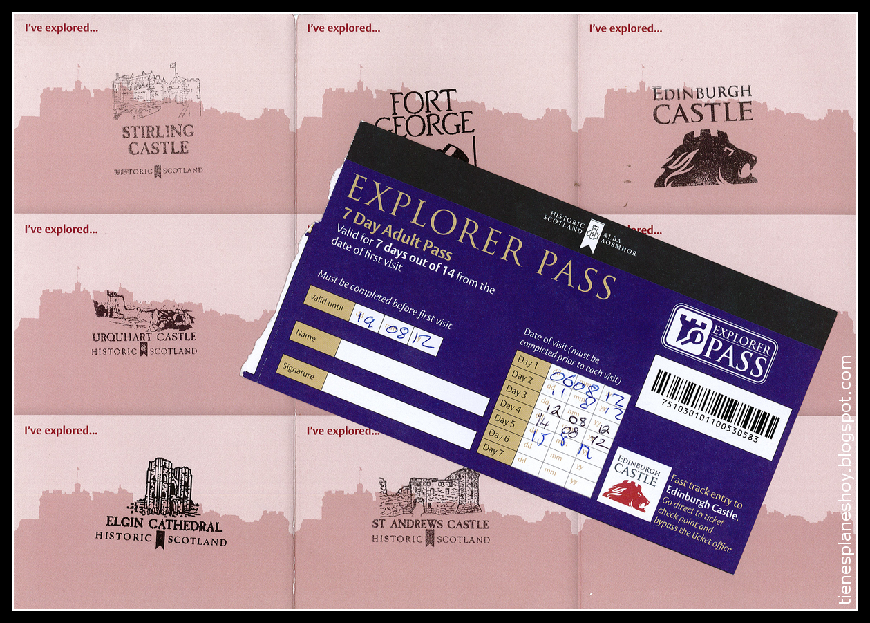 Explorer Pass Scotland y otras tarjetas de descuento Escocia - Foro Londres, Reino Unido e Irlanda