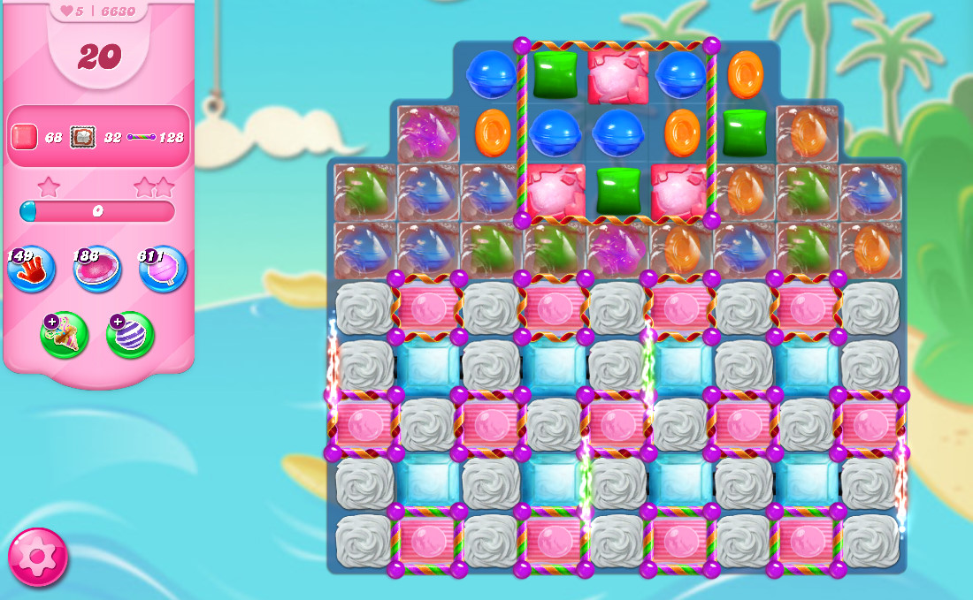 Candy Crush Saga level 6630