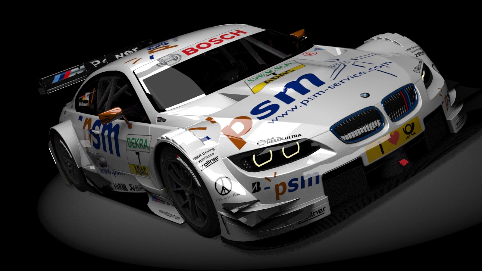 psm | BMW M3 DTM #7 C. Weißmann fictional-class | OverTake.gg