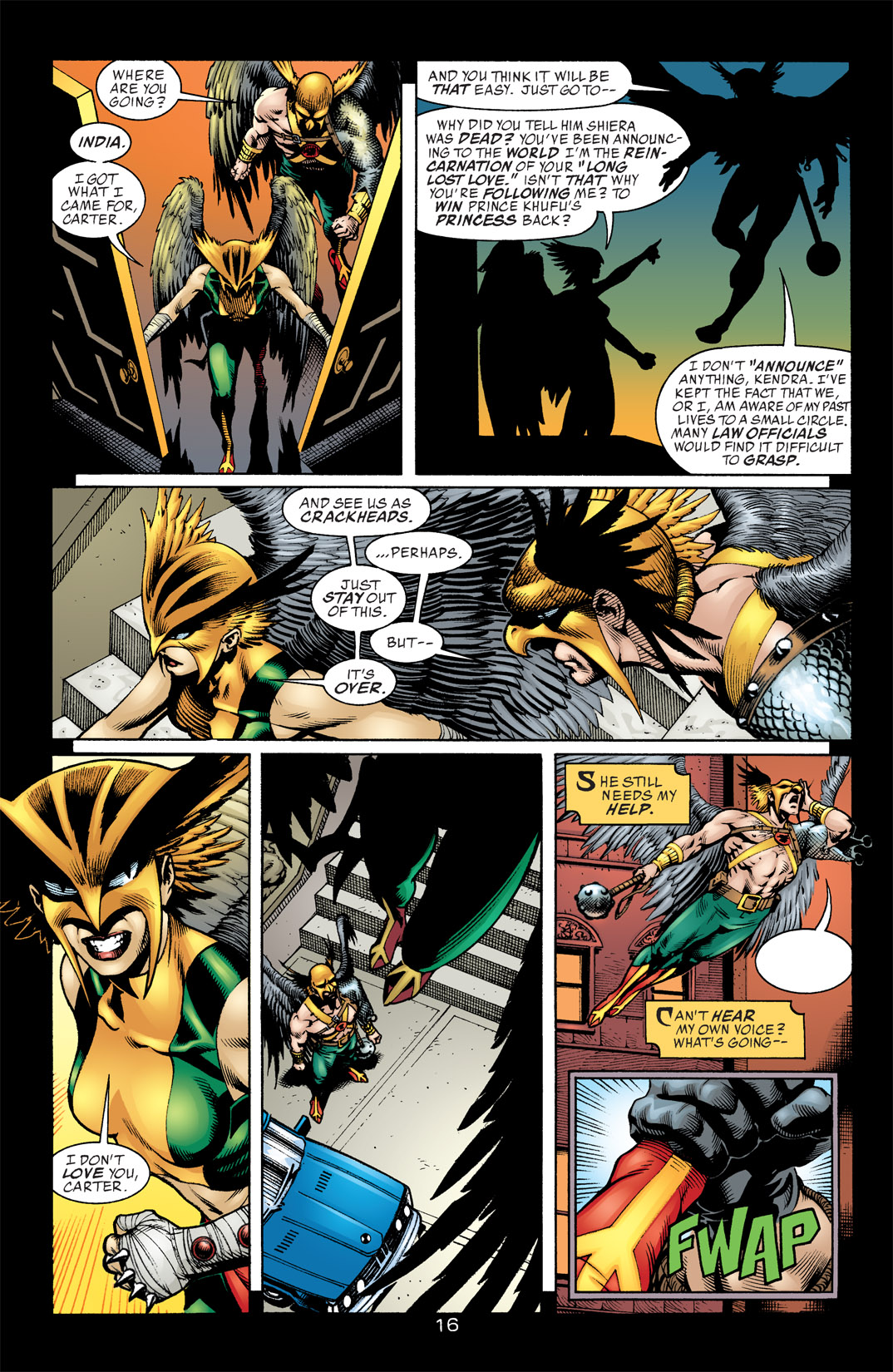 Hawkman (2002) Issue #1 #1 - English 16