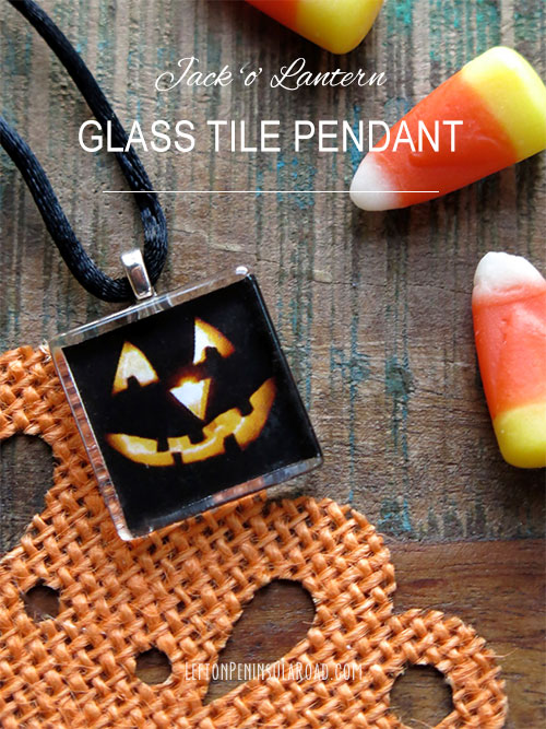 Make It Jacko'Lantern Pendant Left on Peninsula Road