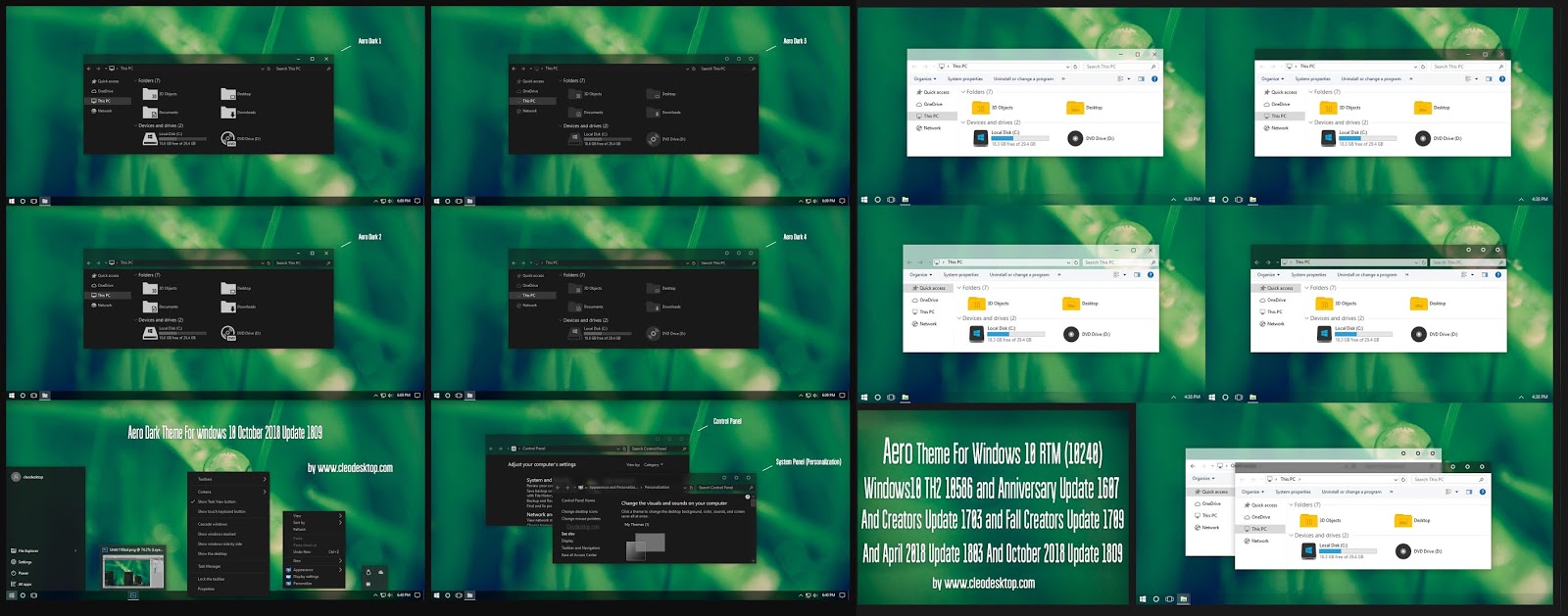 windows 10 dark theme aero deviantart windows 10 dark theme aero deviantart