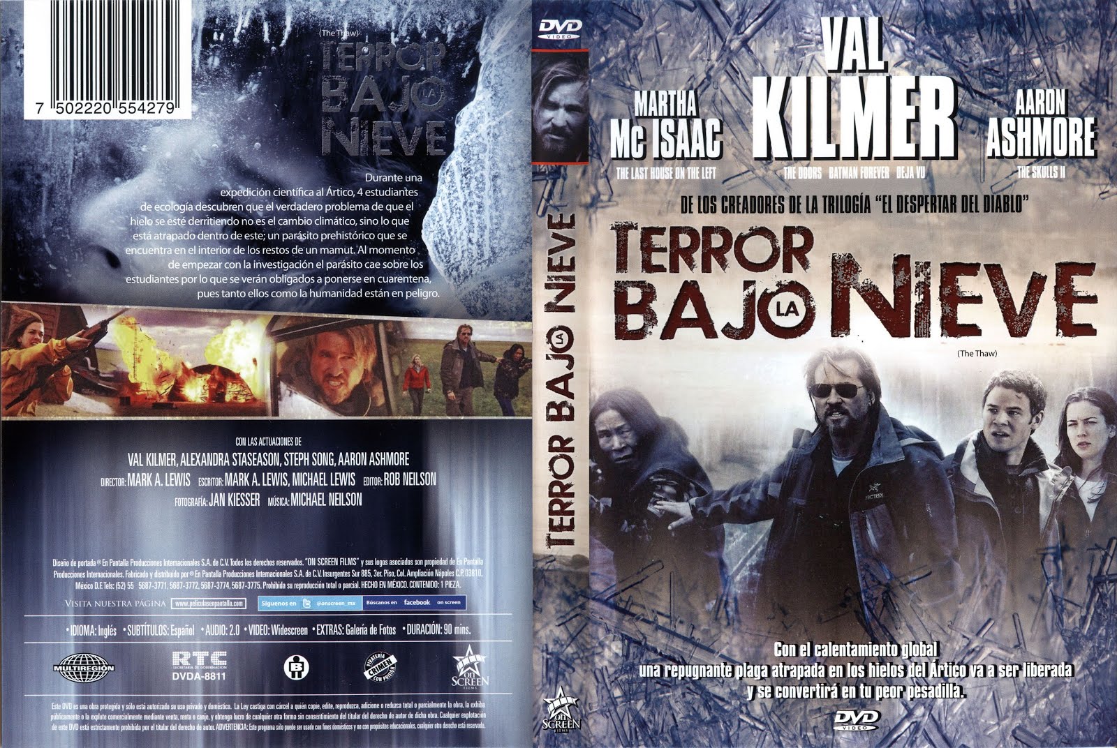 Peliculas en dvd Terror bajo la nieve Peliculas en dvd Terror bajo la nieve