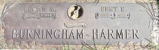 Upper Level: Robert Ingersol Munn 1881-1956 Verna Belle Harris 1886-1953