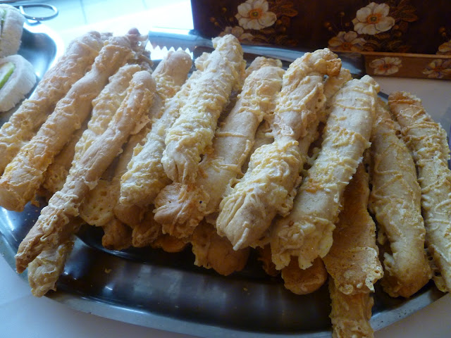 Τυρομπισκότα - Lancashire cheese straws