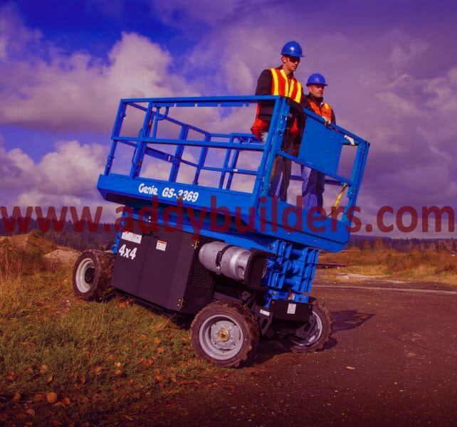 Can You Use a Scissor Lift on a Slope SAFELY ?!