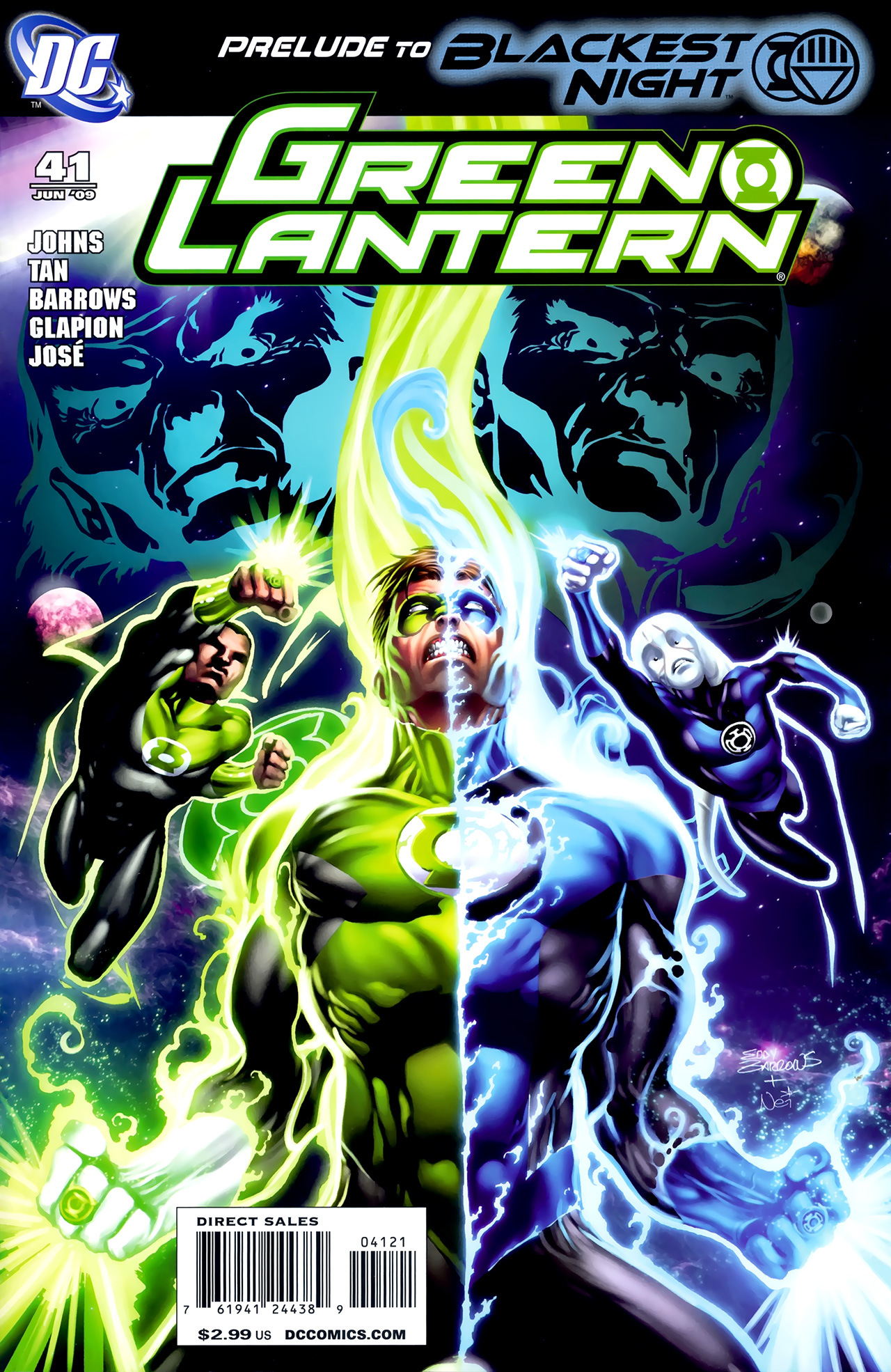 Read online Green Lantern (2005) comic -  Issue #41 - 2