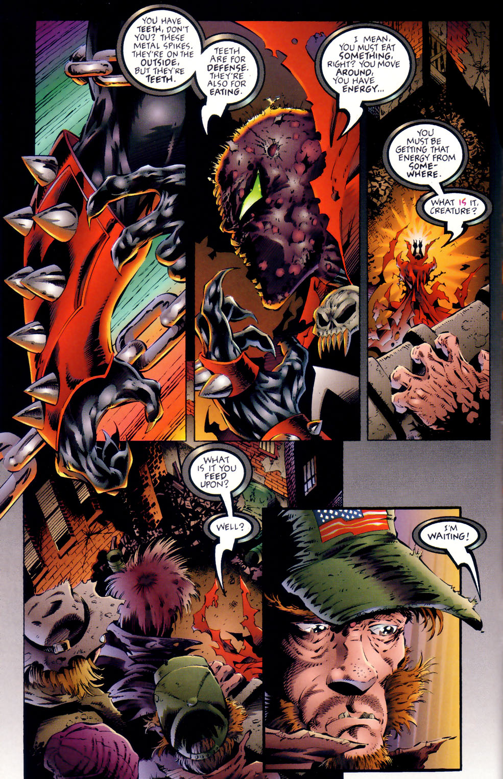 Read online Spawn: Blood Feud comic -  Issue #1 - 11