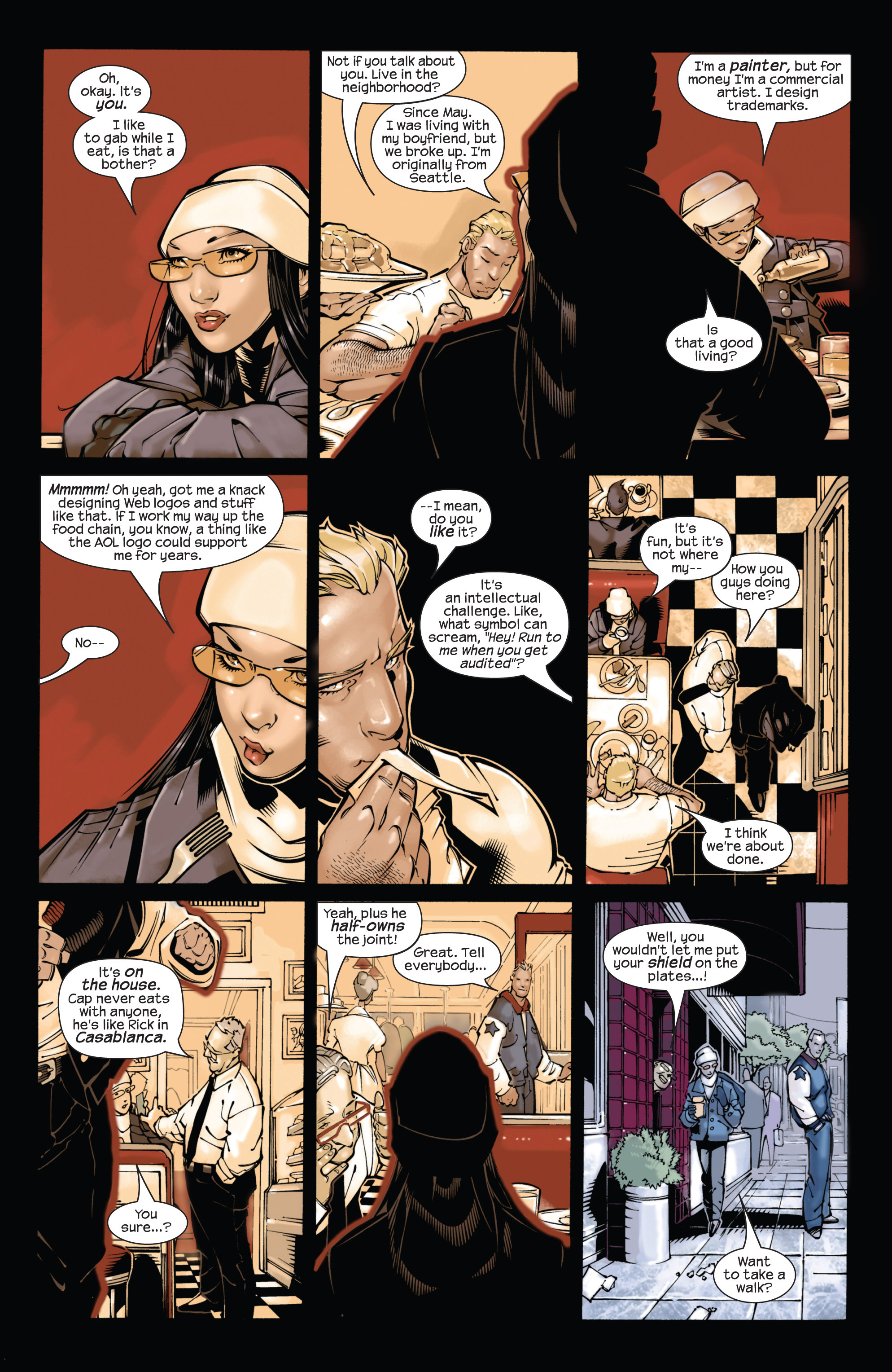 Captain America (2002) Issue #21 #22 - English 12
