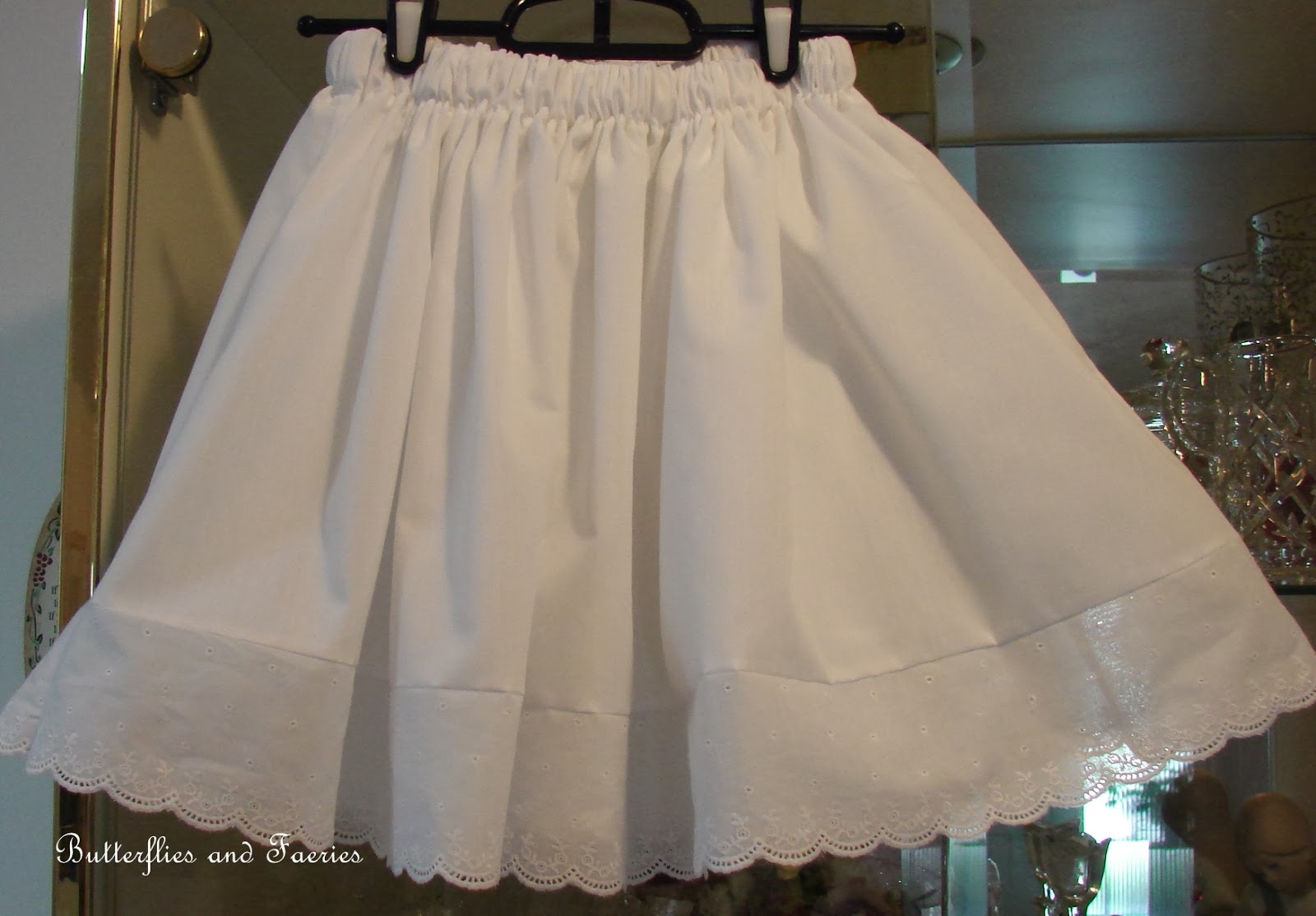 Karen's Butterflies and Faeries "S" is for Soft & Pretty Slips, School