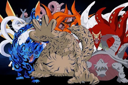 Daftar 9 Bijuu dan Jinchuuriki-nya dalam Serial Naruto