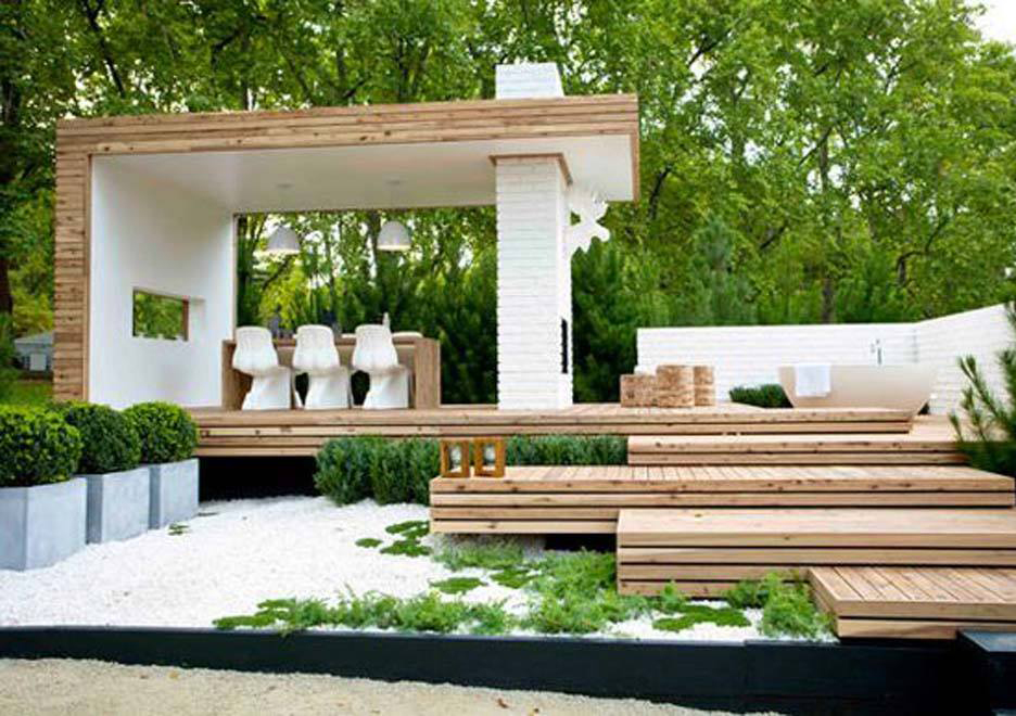 Pergolas y decks de madera