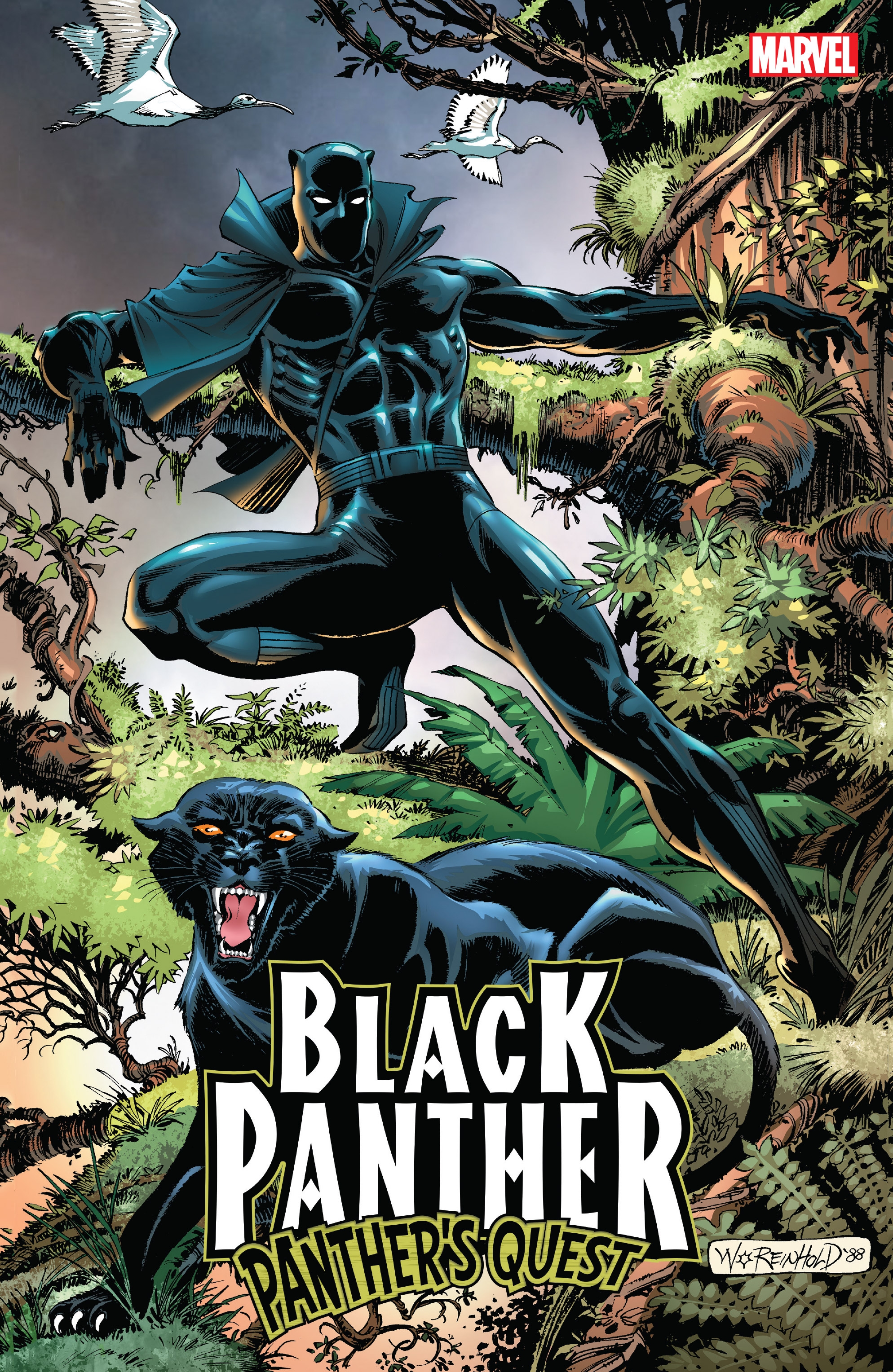 Read online Black Panther: Panther's Quest comic -  Issue # TPB - 1