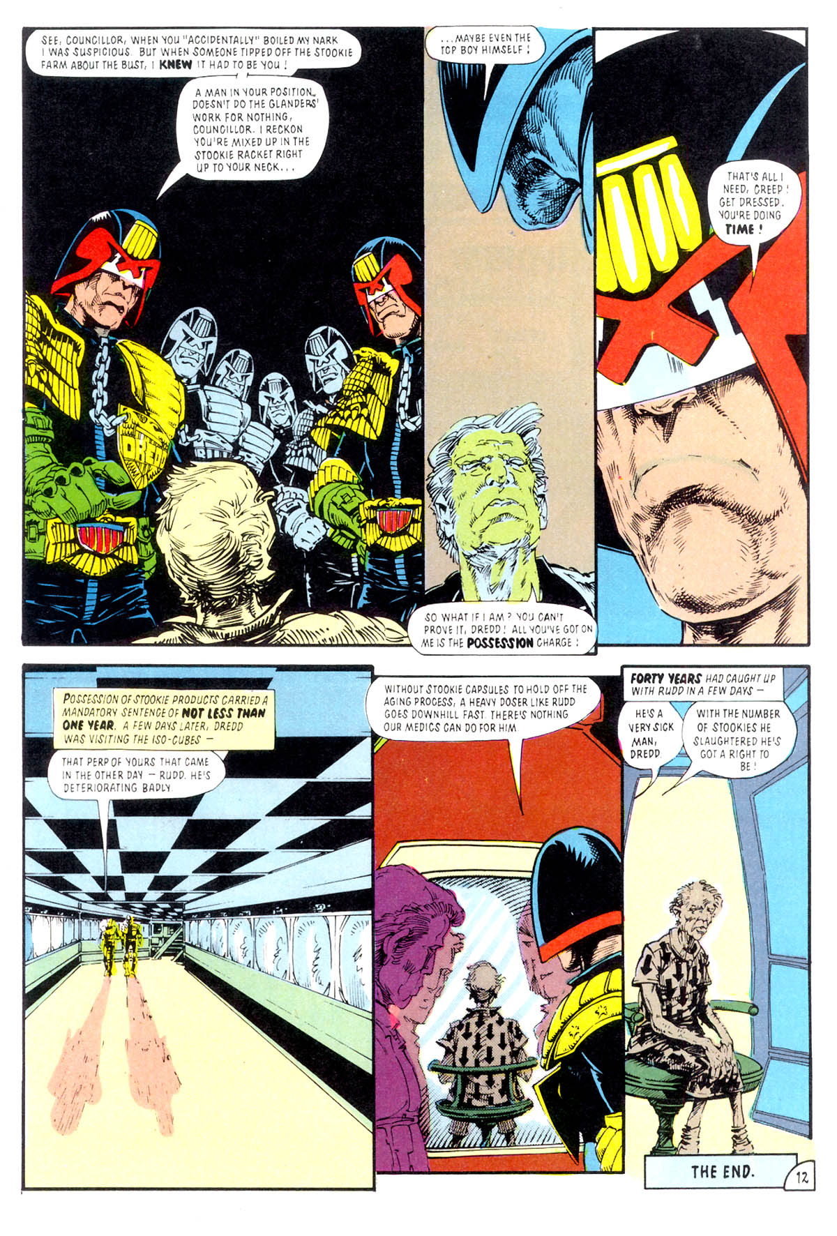 Read online Judge Dredd: The Complete Case Files comic -  Issue # TPB 5 (Part 1) - 93