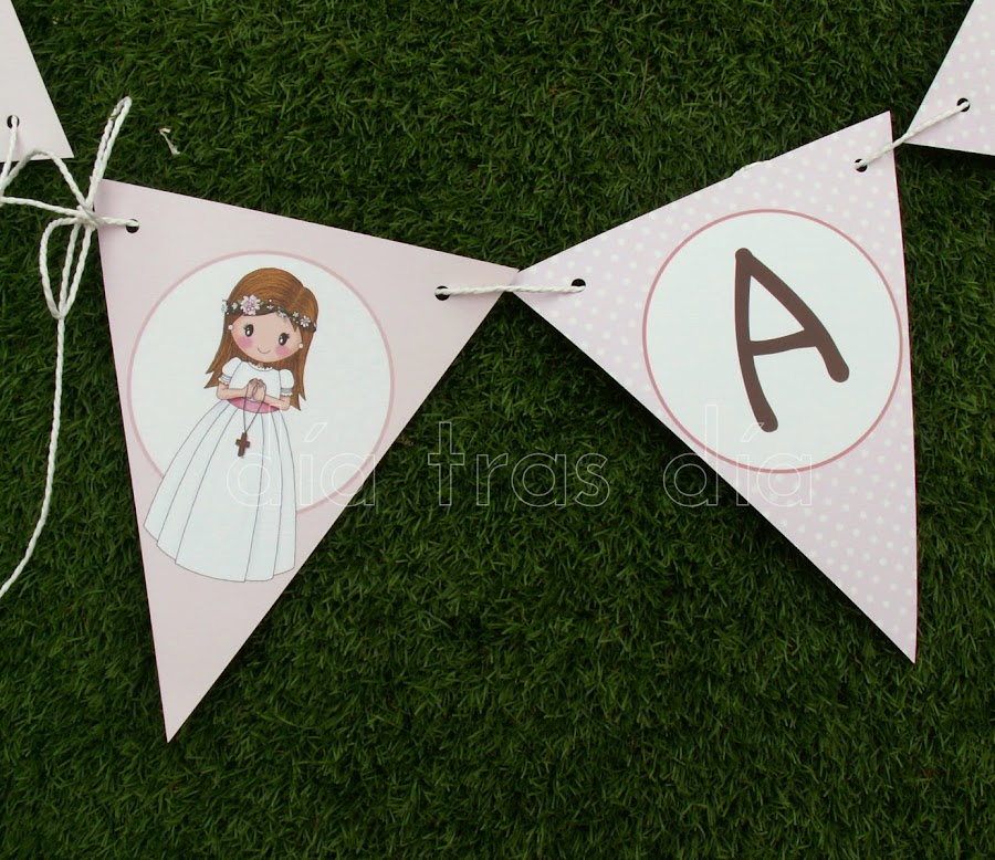 Banderola personalizada Primera Comunión