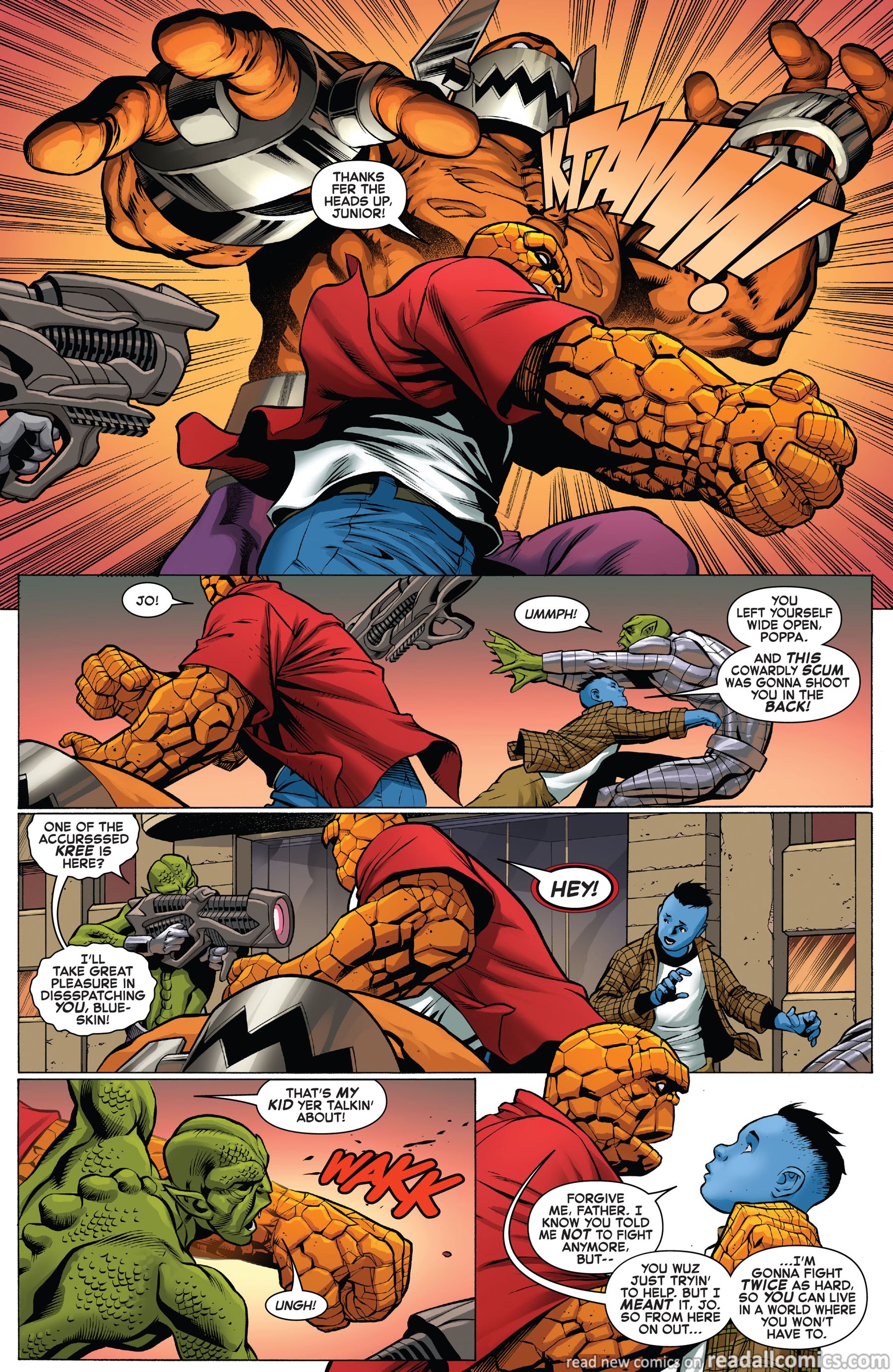 Fantastic Four: Reckoning War Alpha chapter 1 page 12